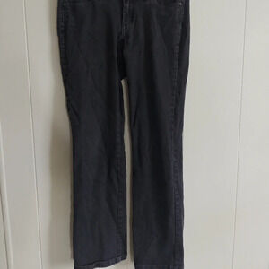 PrAna Gray Dark Wash Straight Leg Jeans, Size 4/27